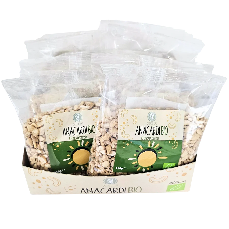 Anacardi in granella al naturale (10x150g)