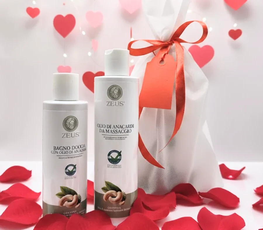 Confezione San Valentino Bagnodoccia e Olio da Massaggio