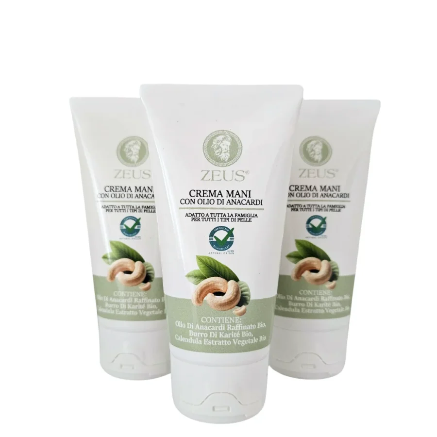 Crema Mani Bio con olio di Anacardi (3x50ml)